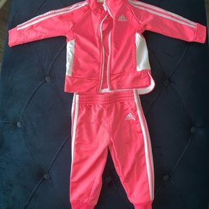 Adidas track suit!